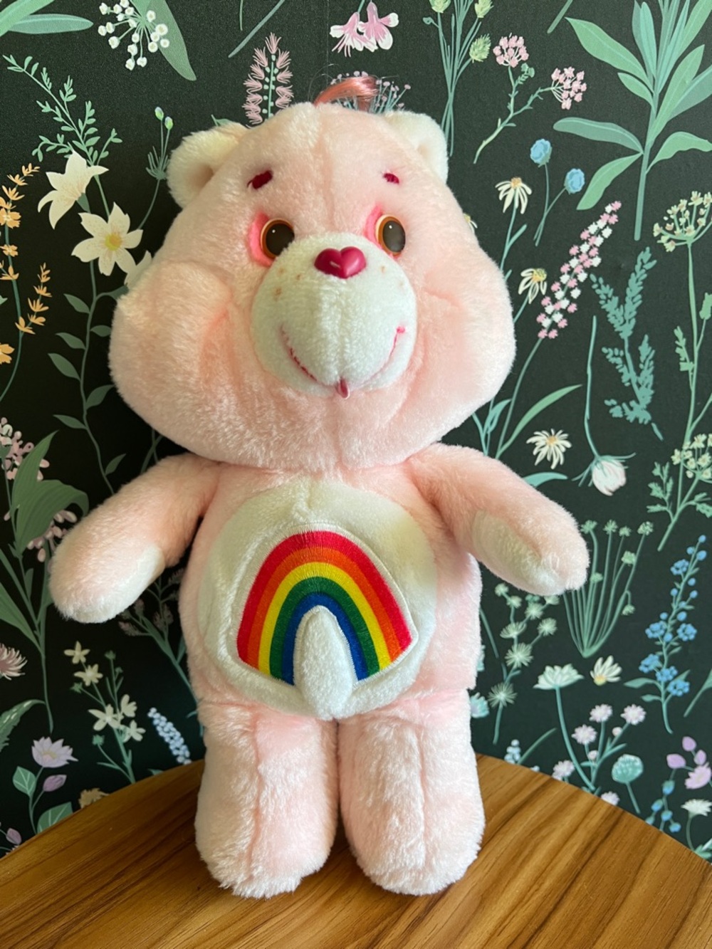 VINTAGE Kenner Care Bears Cheer Bear plush 1980s childhood nostalgia EUC 🌈 - Picture 5 of 14